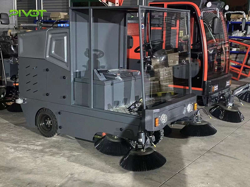 Parking Lot Sweeper Machine for North American Customer